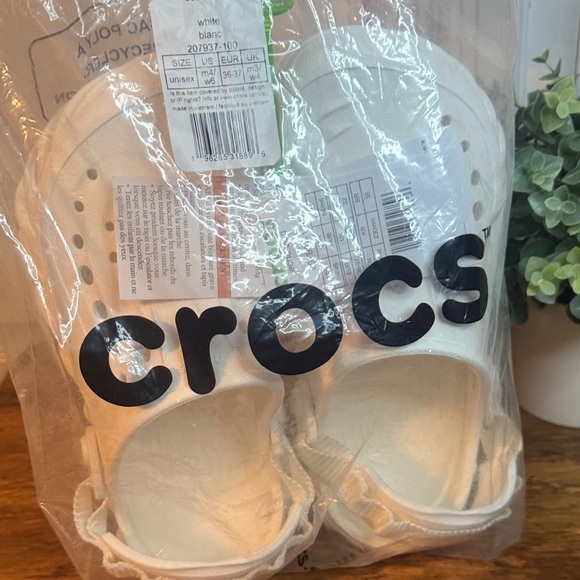 Crocs Echo Clog White | Chunky Platform Comfort Clogs | Unisex M4/W6 | NWT - Picture 2 of 10